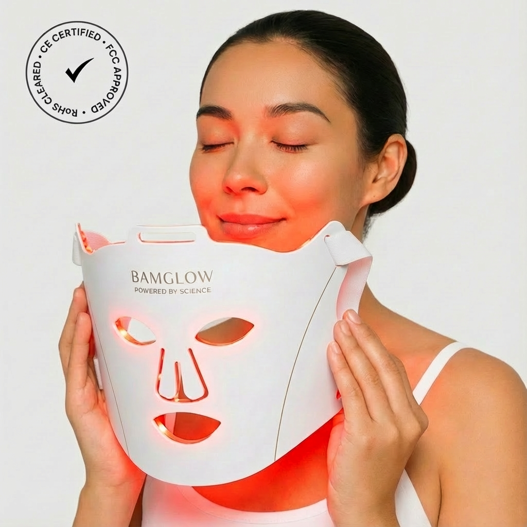 BamGlow LED Therapy Face Mask